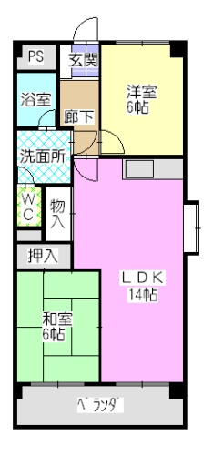 瑞和ビルの間取り