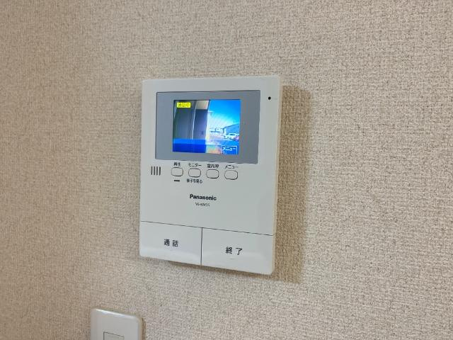 ノアールの内装|カメラ付インターホン