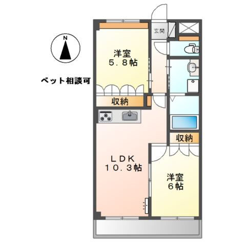 グランディアⅡの間取り
