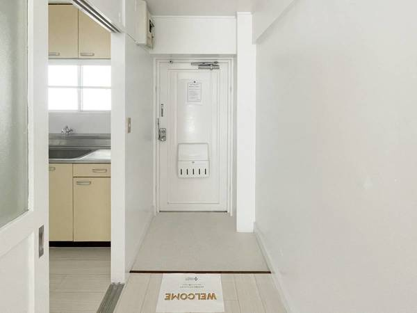 ビレッジハウス東野2号棟の玄関|ビレッジハウスの同一物件・同一タイプの間取りの写真です