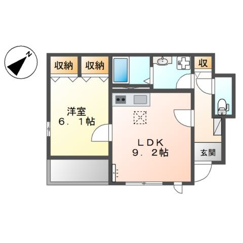 メルヴェールの間取り