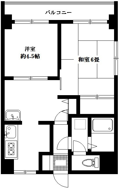 サンローゼ津田第一の間取り