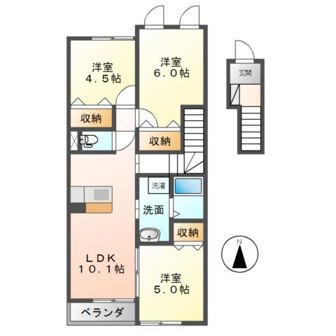 フェリーチェの間取り