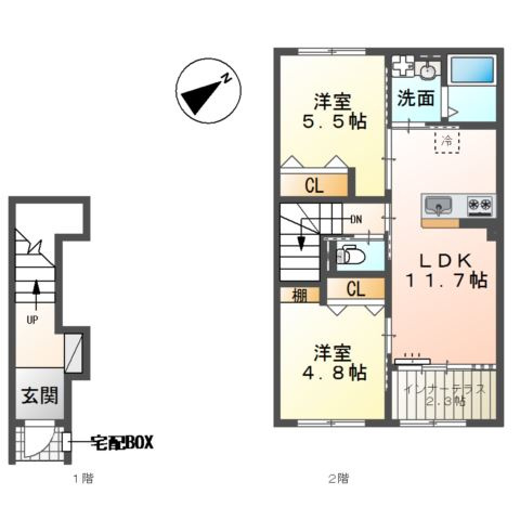 あんずの間取り