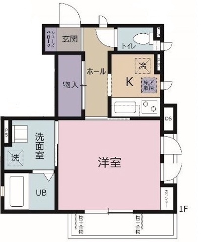 プラージュの間取り