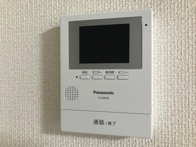 ビギンの内装|カメラ付インターホン