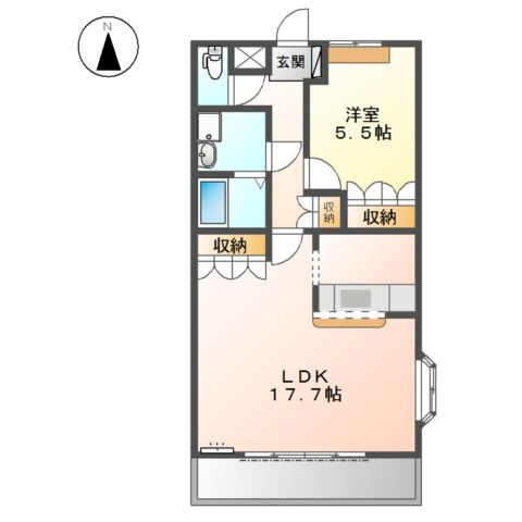 ビギンの間取り