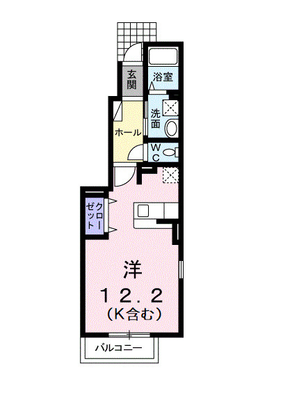 ベルアンジュの間取り