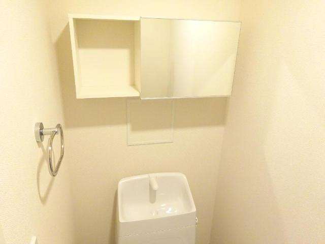 ロワ・セリシールＭのトイレ|トイレ収納