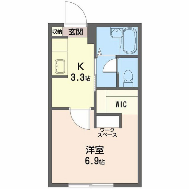 レジデンス辻の間取り