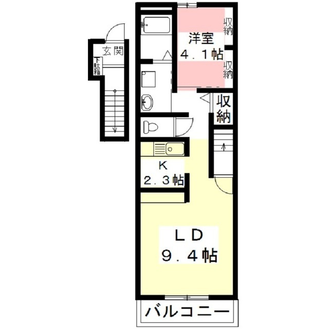 メゾン　アルカンシェルの間取り