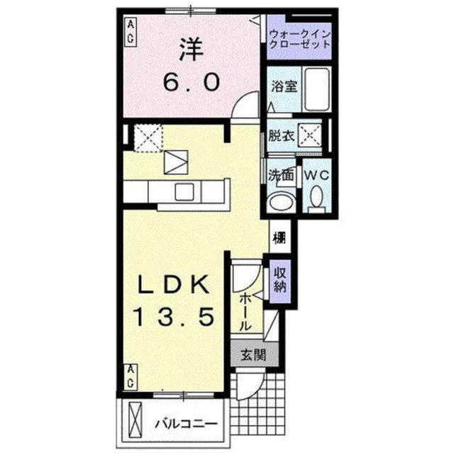 コンフォート北鶉の間取り