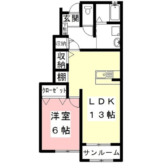 アリアⅡの間取り