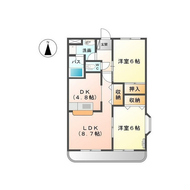 ル・クプルの間取り