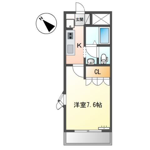 エヴァーグリーンの間取り