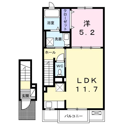 ココエールの間取り