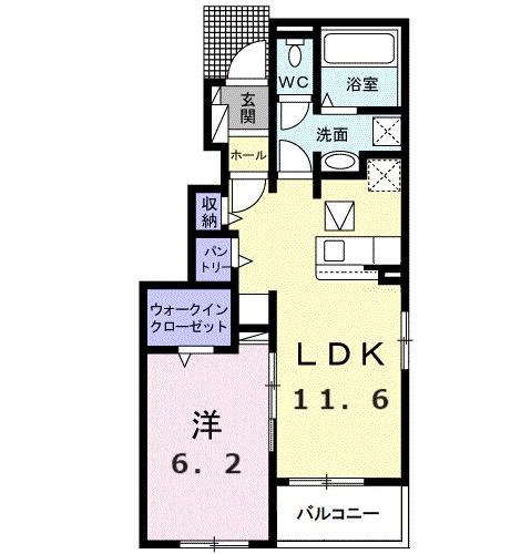 ＤＯＭＵＳ　ＲＩＰＡ　Ⅱの間取り