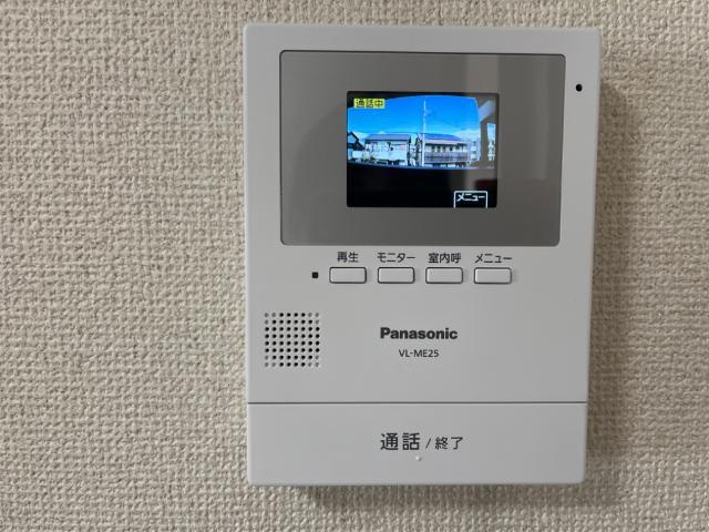 パレス野添Ⅱの内装|カメラ付インターホン