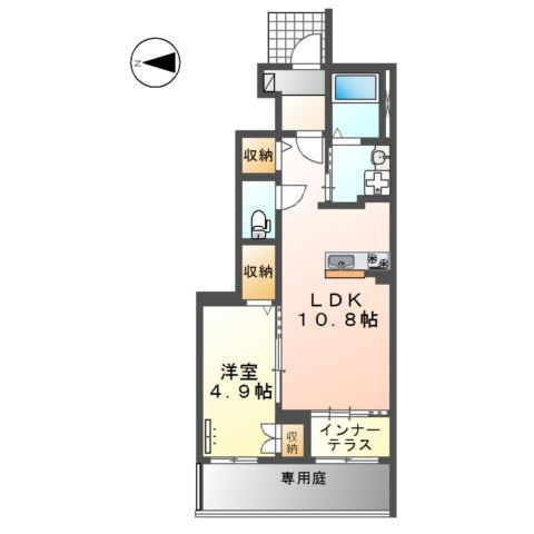 クレアシオン南の間取り