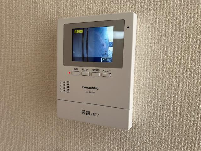 サンフィットの内装|カメラ付インターホン