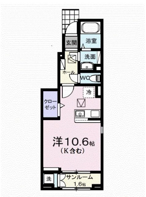 ガーデン　ハウス　イナバ　Ⅱの間取り