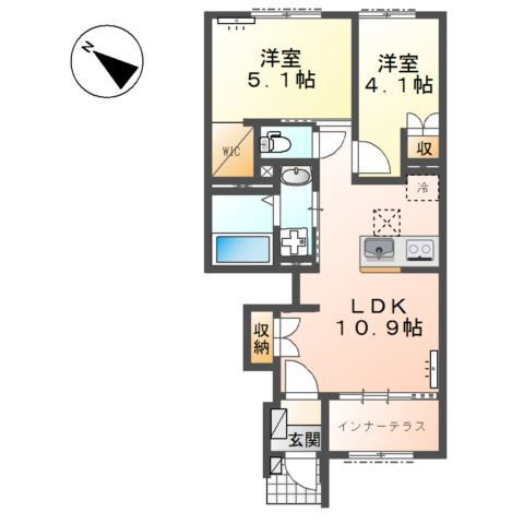 エヴレンの間取り