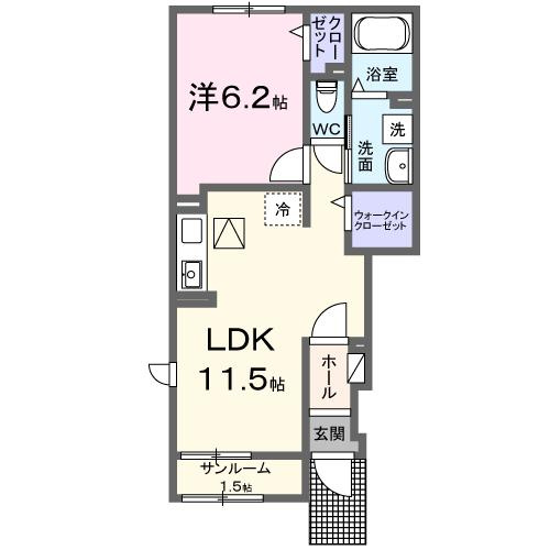 フレスクーラの間取り