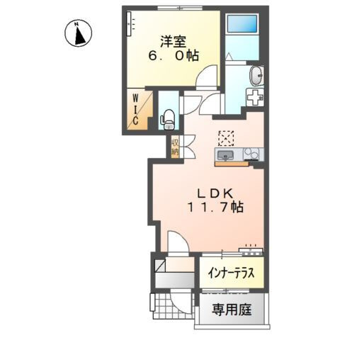 レオーネ黒田の間取り