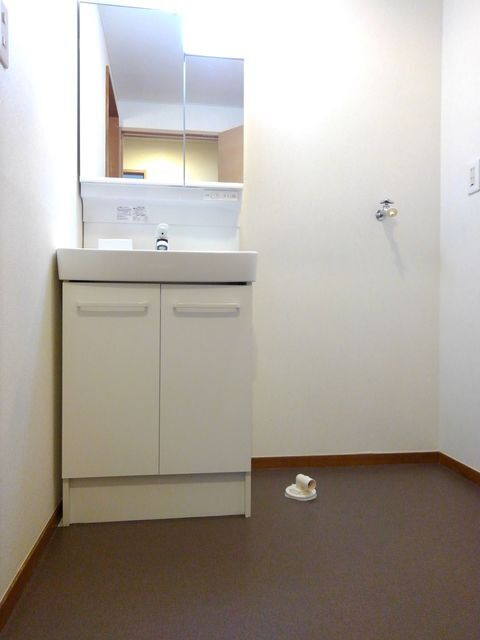 ゴコウマンションの洗面所