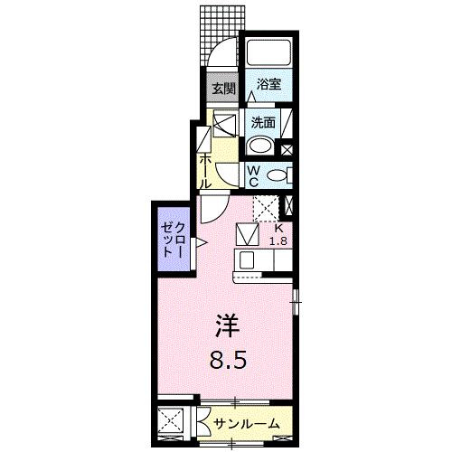 泉樹・若の宮の間取り