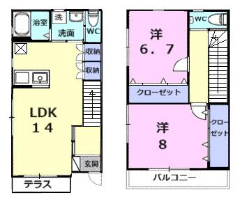 カノー後藤Ⅱの間取り
