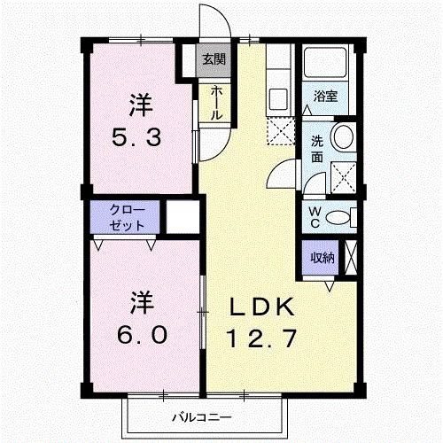 ニューカームマキの間取り
