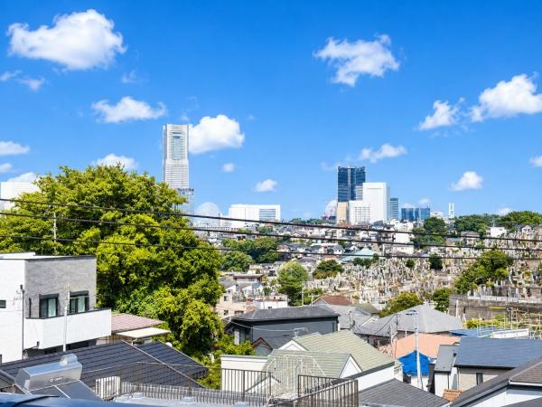 横浜市西区元久保町の新築一戸建のその他|みなとみらいを一望！
こちらの眺望を毎日お楽しみいただけます！
