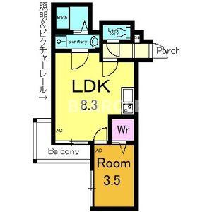 【間取り】 | 山科HATCH京都薬大前
