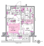 新宿区赤城下町のマンションの画像