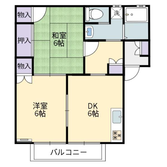 【間取り】 | プルメリア壱番館