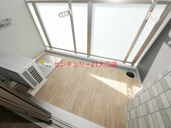 エスリードレジデンス弁天町グランデのバルコニー