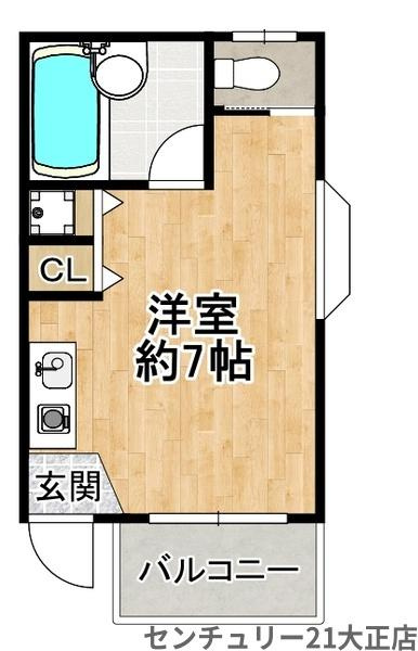 フローラルハウスの間取り
