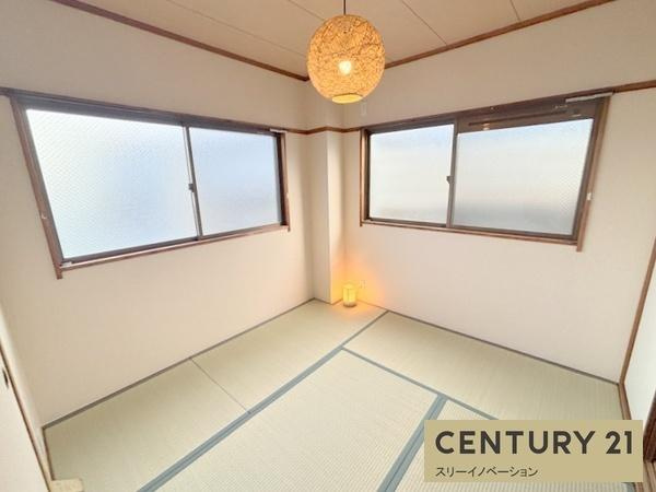 金城マンションの和室|★和室も二面採光★