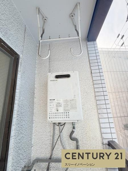 金城マンションのバルコニー