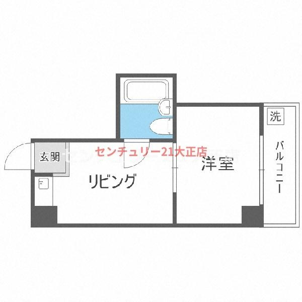 デイズハイツ三先の間取り