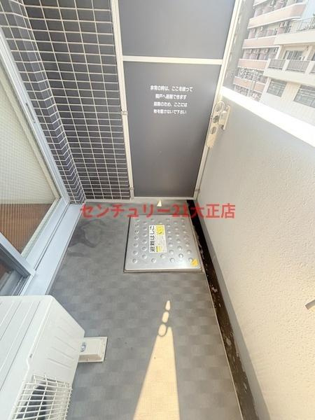 ファーストレジデンスOSAKA　BAY SIDEのバルコニー