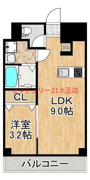 La Bentenの間取り