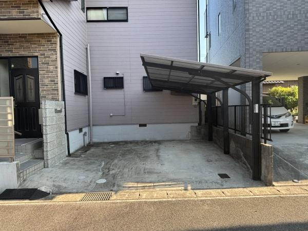 岡崎市美合町・中古戸建の駐車場|２台駐車できます！
