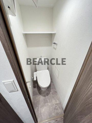 【トイレ】 | プレサンスＴＨＥ　ＫＹＯＴＯ　新町通 | 落ち着いた色調のトイレです