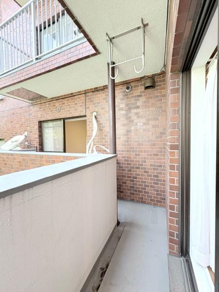 トーア由比ガ浜マンションのバルコニー