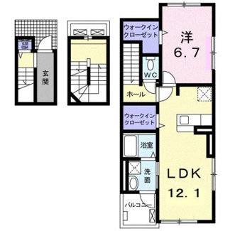 【間取り】 | メイプルコート