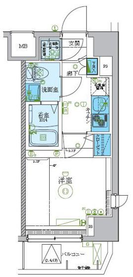 【間取り】 | レグゼ梶ケ谷