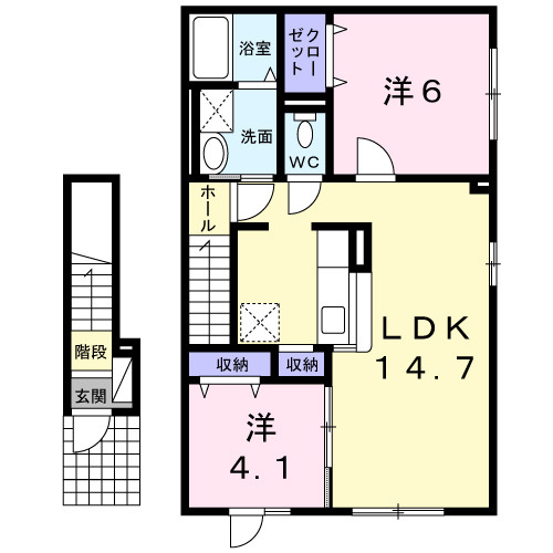 アンジュの間取り