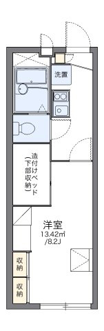 レオパレスＭＩＮＥⅡの間取り